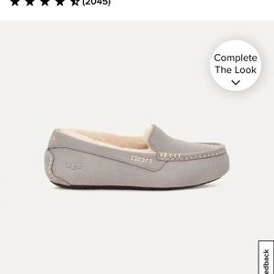 UGG Gray Ansley Slippers